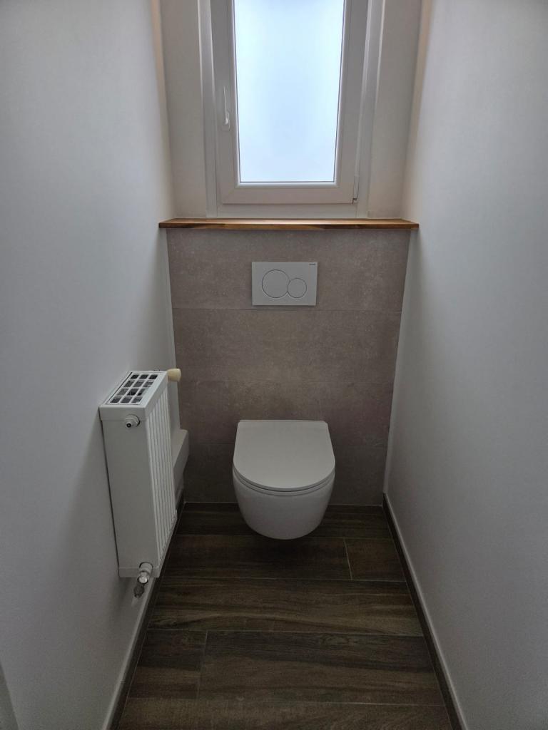 Rénovation complète d'une salle de bain - Sanitaires - Après